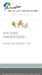 Mobile Screenshot of airwalker-ev.de